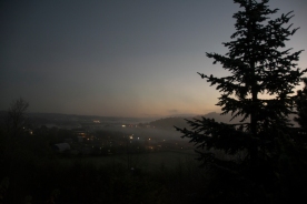Misty dawn - Melhus